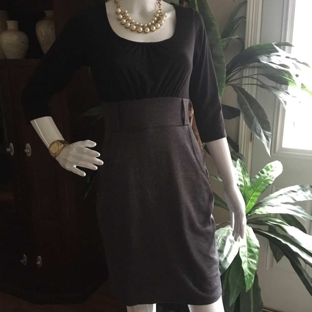 Black Formal Business Casual Dress